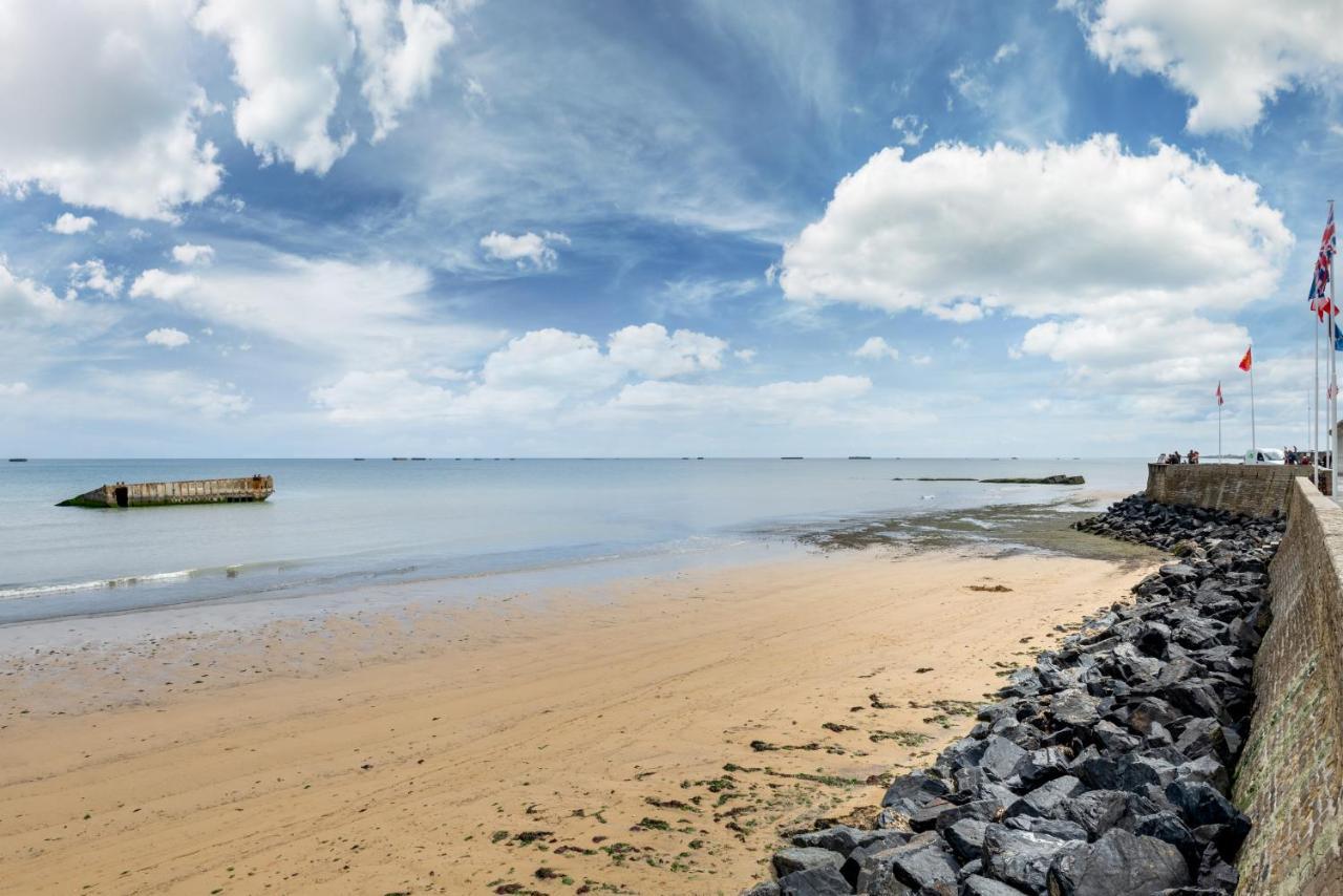 Les Volets Bleus - Duplex Proche Plage Et Centre Arromanches-les-Bains Eksteriør bilde